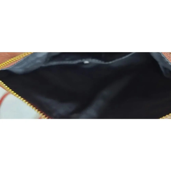 Rebecca Minkoff Mini 5 Zip Crossbody Genuine Leather Purse Bag Moto WHISKEY RED - Picture 10 of 14